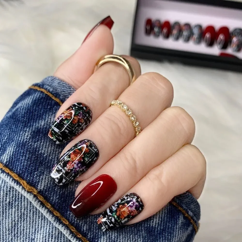 At First Blush Custom Press On Nails | High Quality Nails | Handmade - Picture 1 of 12